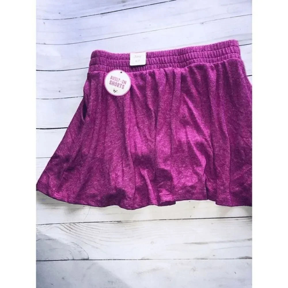 Justice skorts girls pink size 6/7